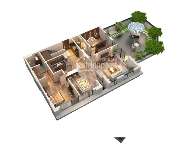 Bán căn hộ Duplex cực đẹp trong tầm giá 302m² 2 tầng cửa hướng Phật